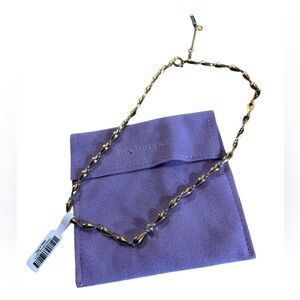 Hey Harper Gold Necklace With Crystal Teardrop waterproof jewelry